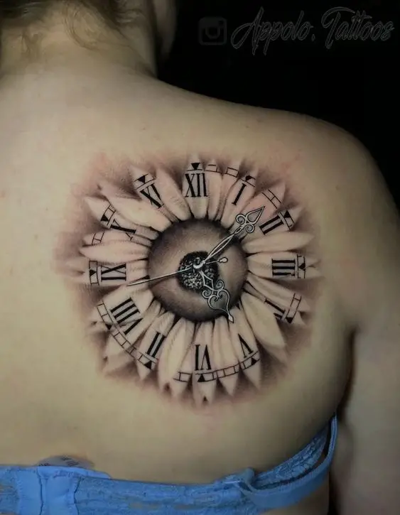 25 Awesome Birth Clock Tattoo Ideas That Suit Your Style - Psycho Tats